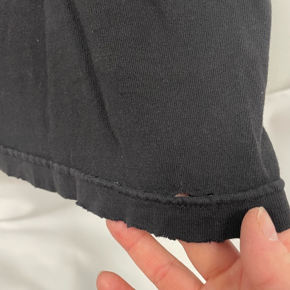 VTG Giant tag distressed black Queens of the Stone Age graphic band tee sz M - Picture 9 of 12